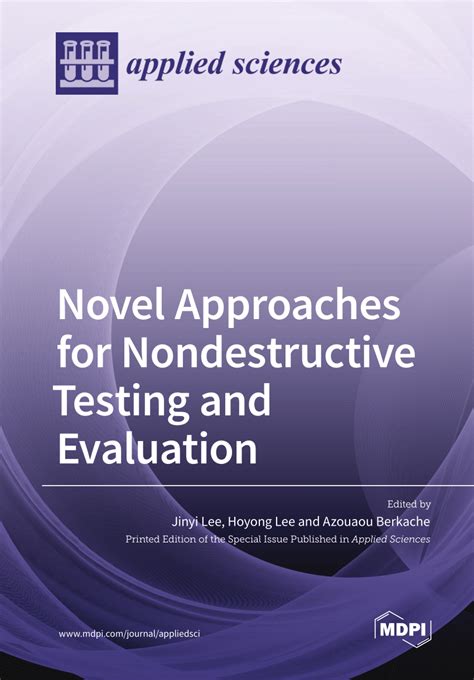 non destructive testing and evaluation pdf